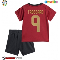 Otroške Nogometnih dresov Belgija Leandro Trossard #9 Domači EP 2024 Kratki rokavi (+ hlače)